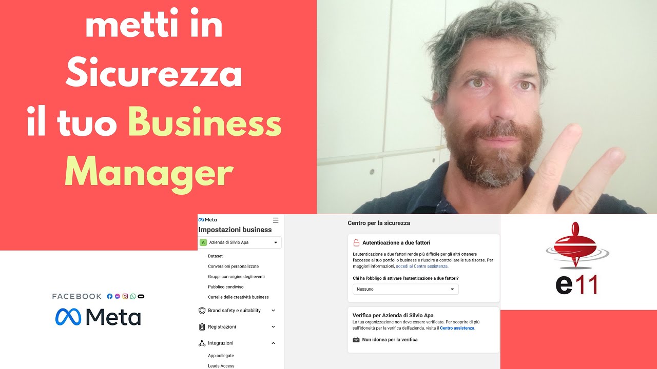 Creazione Business Manager dalla A alla Z per un account Meta ADS sicuro e ben organizzato