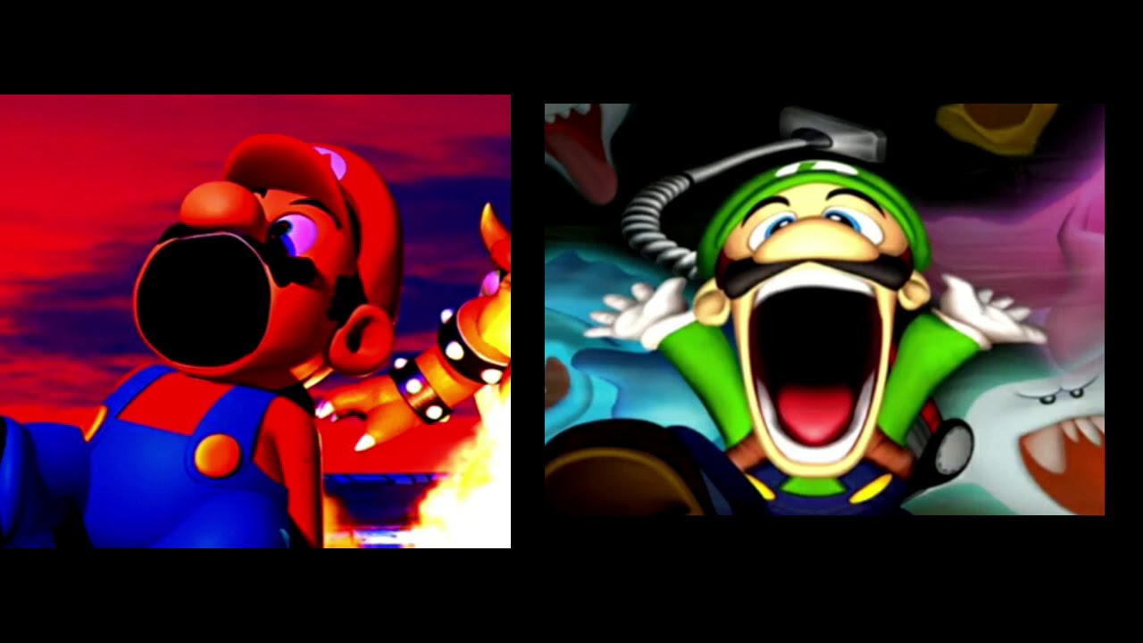 Mario & Luigi Screaming