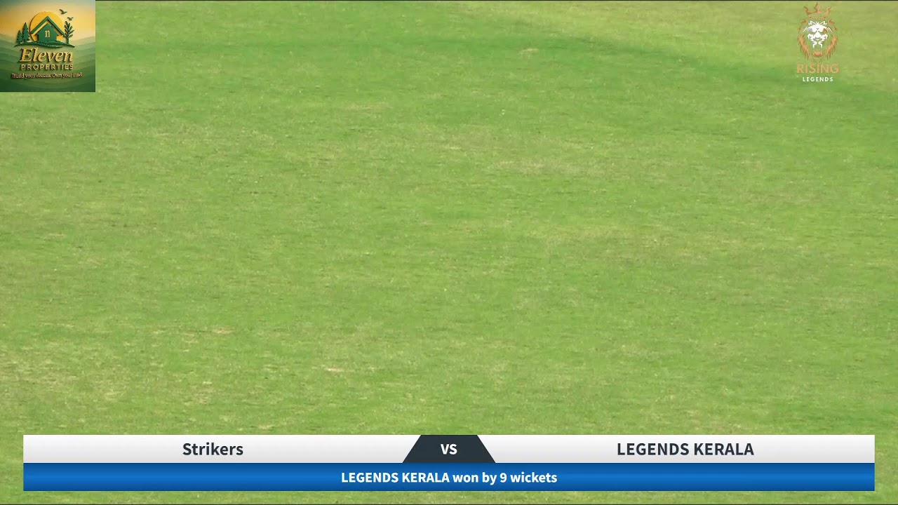 Rising Legends | 11:10 AM | Legends Kerala Vs Strikers
