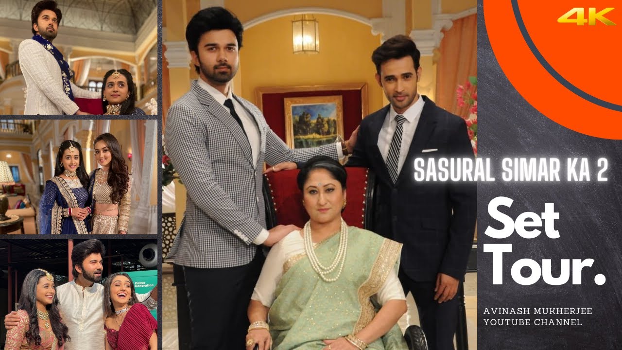 Sasural Simar ka 2 Set Tour | @thekaransharma @SharmaSisters | BTS | Avinash Mukherjee