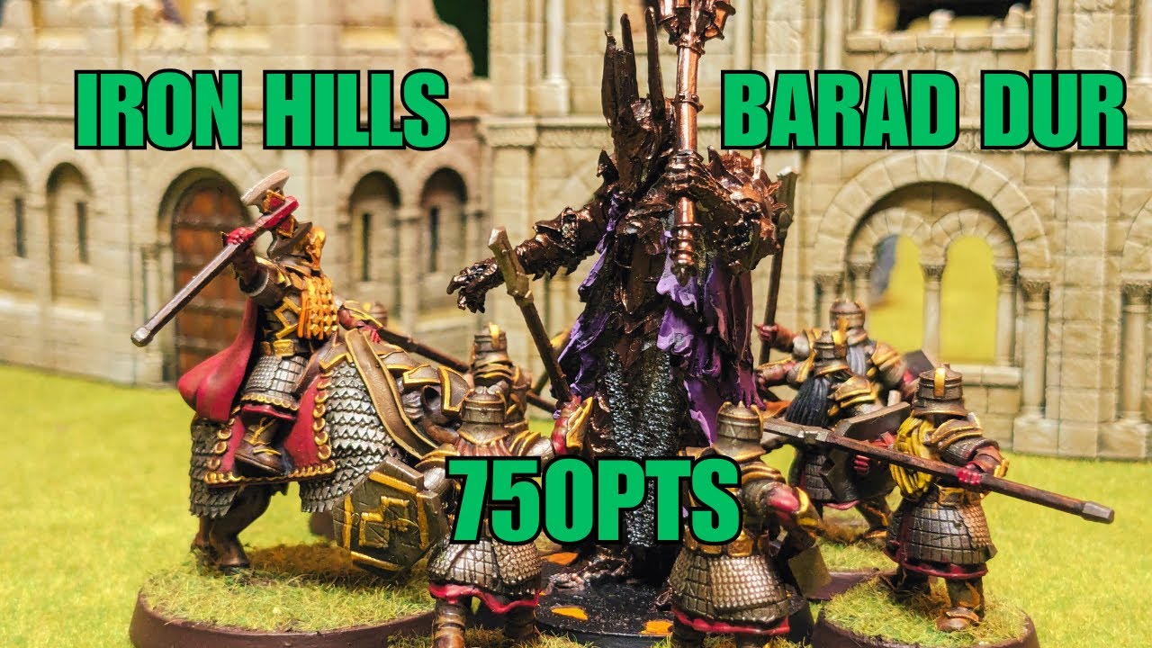 Barad Dur vs Iron Hills 550pt MESBG Battle Report