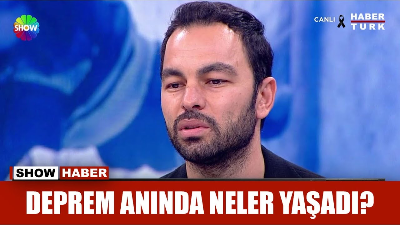 Selçuk İnan Hatay'da deprem anında yaşadıklarını anlattı