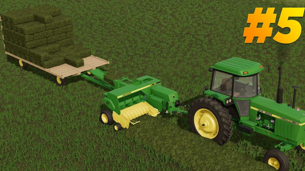 YENİ MÜKEMMEL EKİPMANLARLA BALYA KEYFİ | FARMİNG SİMULATOR 2022 | fs 22 | vadinin sahibi