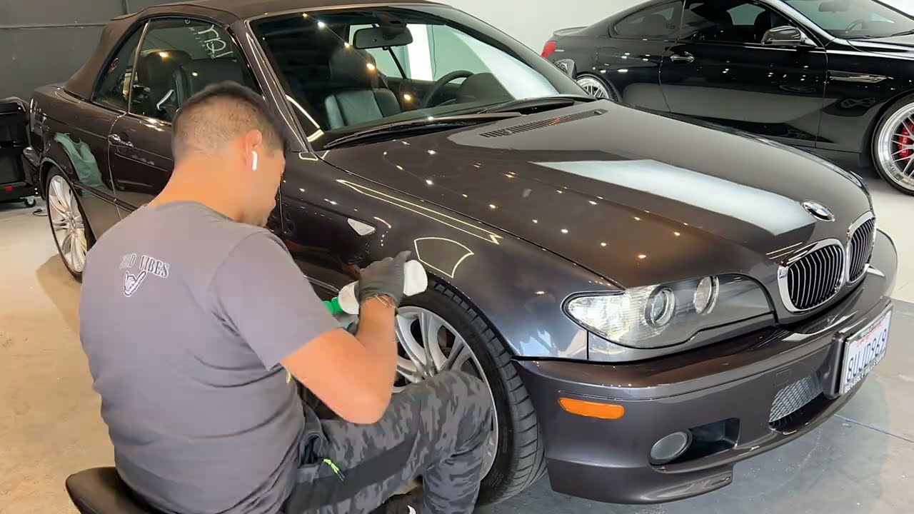 Dry Ice Cleaning and Detailing BMW 330ic E46