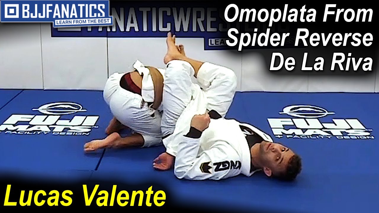 Omoplata From Spider Reverse De La Riva by Lucas Valente