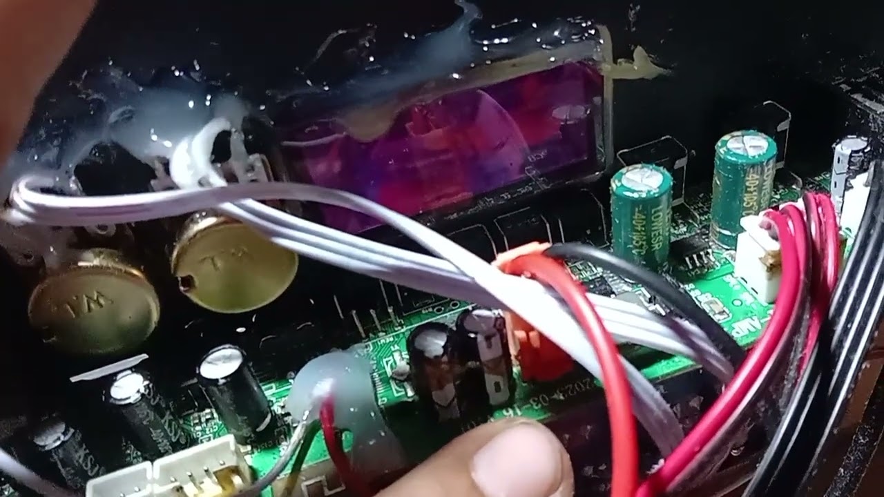 Speaker wireless GMC 883M Jika mati total MCU Rusak