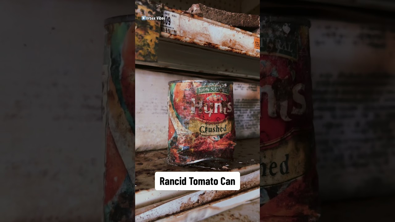 Expired food we found inside this abandoned grocery store!