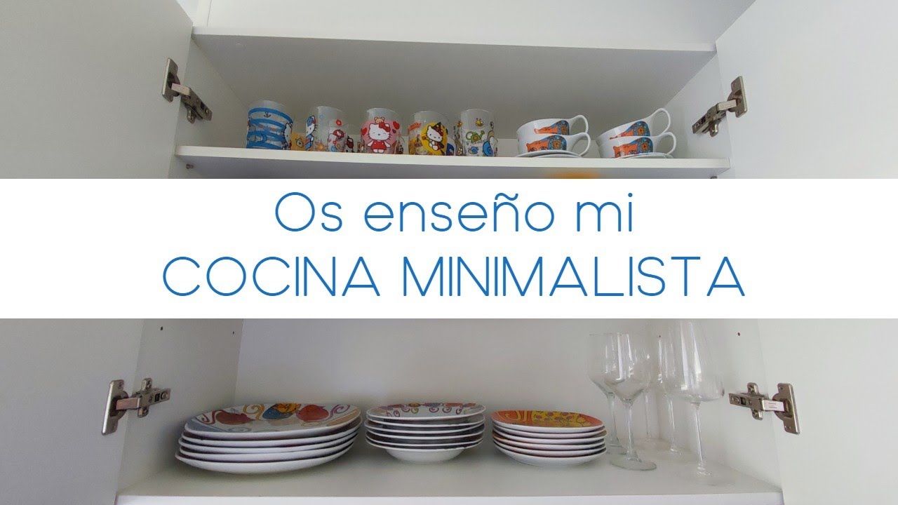 Os enseño mi COCINA MINIMALISTA