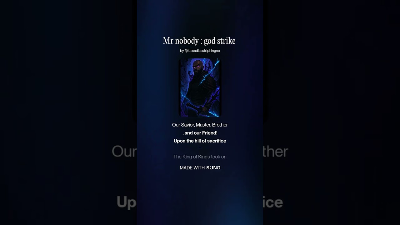 Mr nobody god strike