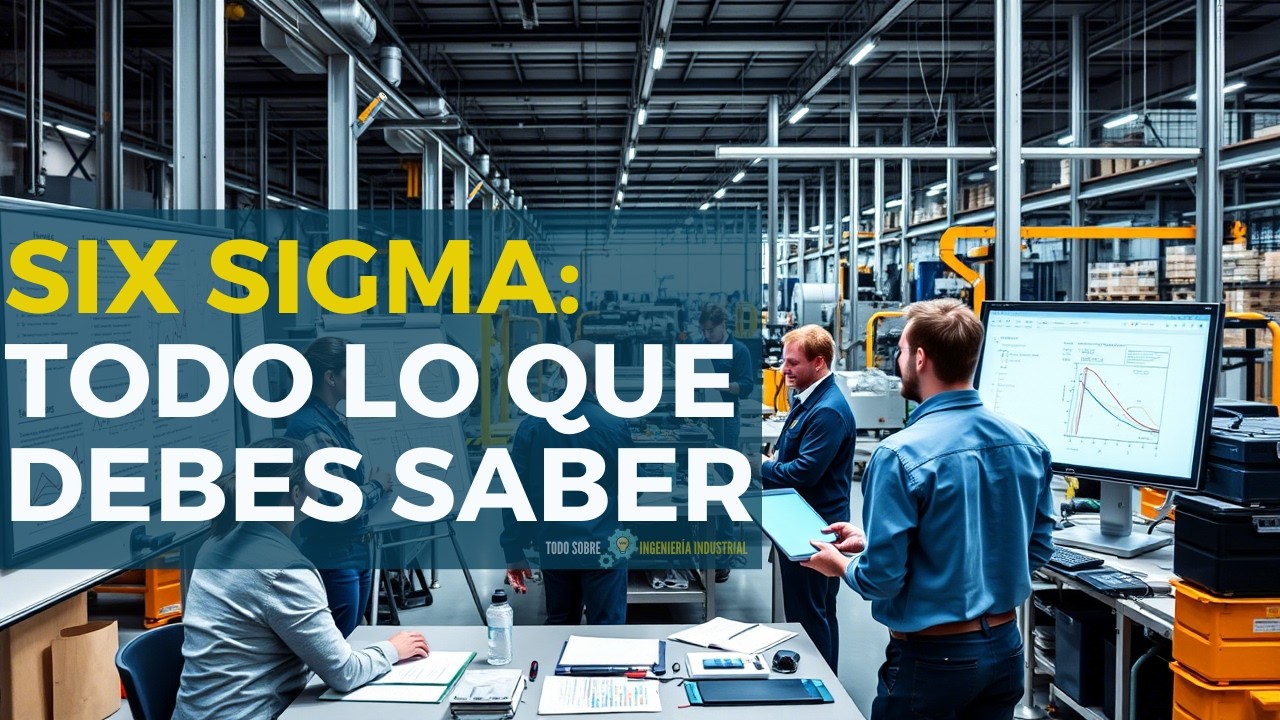 ¿Qué es SIX SIGMA? | TODO sobre Six Sigma en Ingeniería Industrial ⚙️