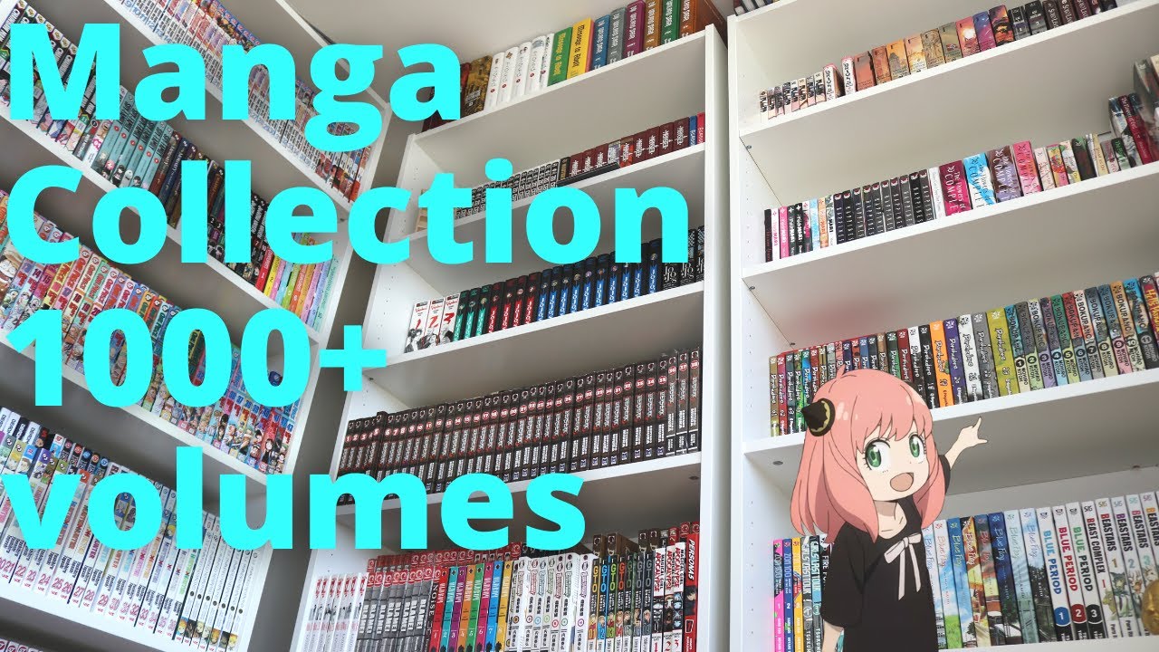 Manga Collection Final Setup 1k+ Volumes