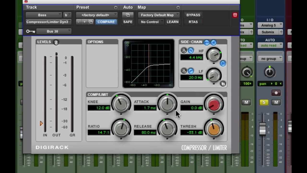 Side-Chaining Kick and Bass - HomeStudioCorner.com
