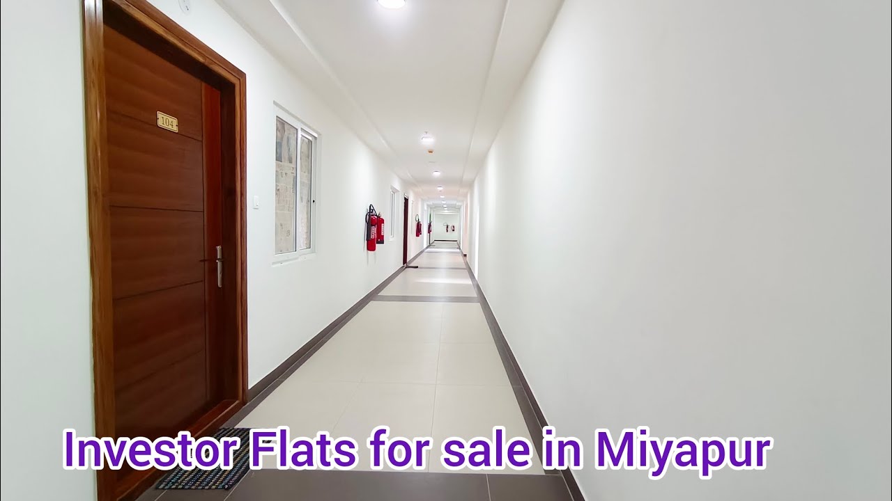 In Miyapur||Beautiful & Brand New 2bhk 2.5bhk & 3bhk luxury Flats for sale in Miyapur Hyderabad