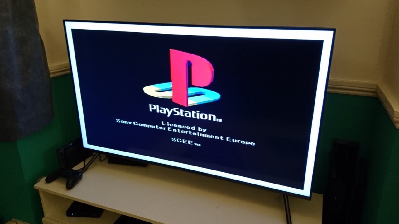 Sinden Lightgun on Playstation 1 and 2 Consoles on LCD TV