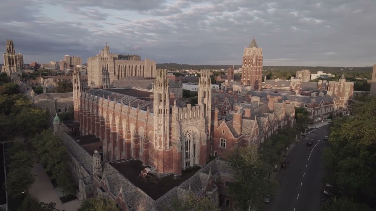 Aerial View of Yale Law School