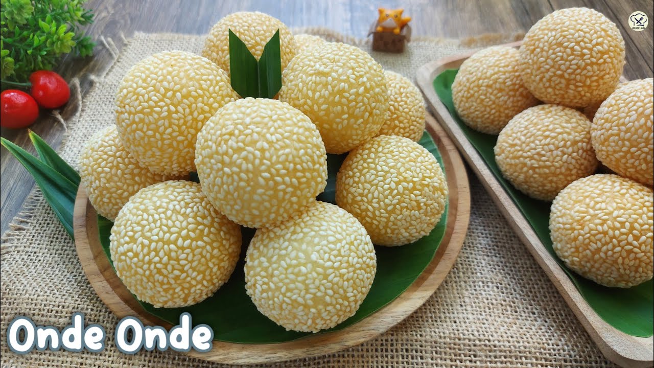 RESEP ONDE-ONDE LEMBUT KOPONG KOKOH ANTI MELETUS ANTI KEMPES ANTI GAGAL