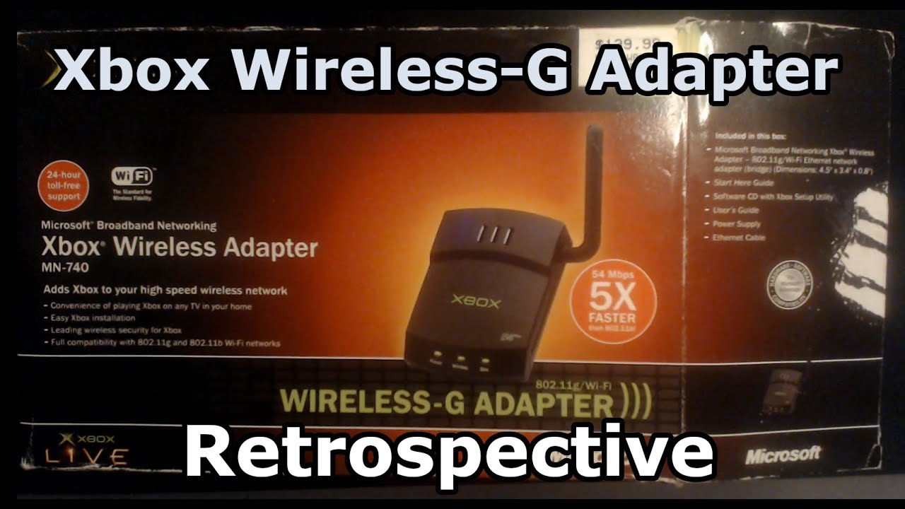 Xbox Wireless-G Adapter Retrospective