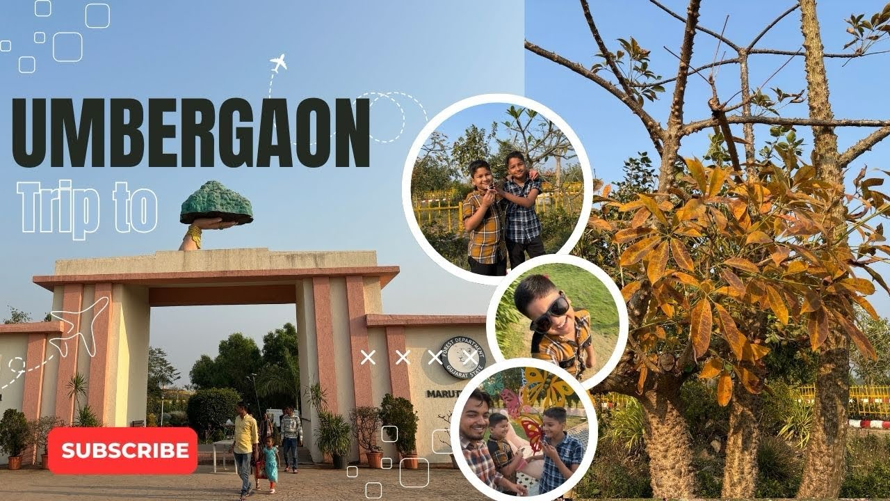Umbergaon Trip📍| Maruti Nandanvan | Nargol Beach | Famil Trip | Gujarat 