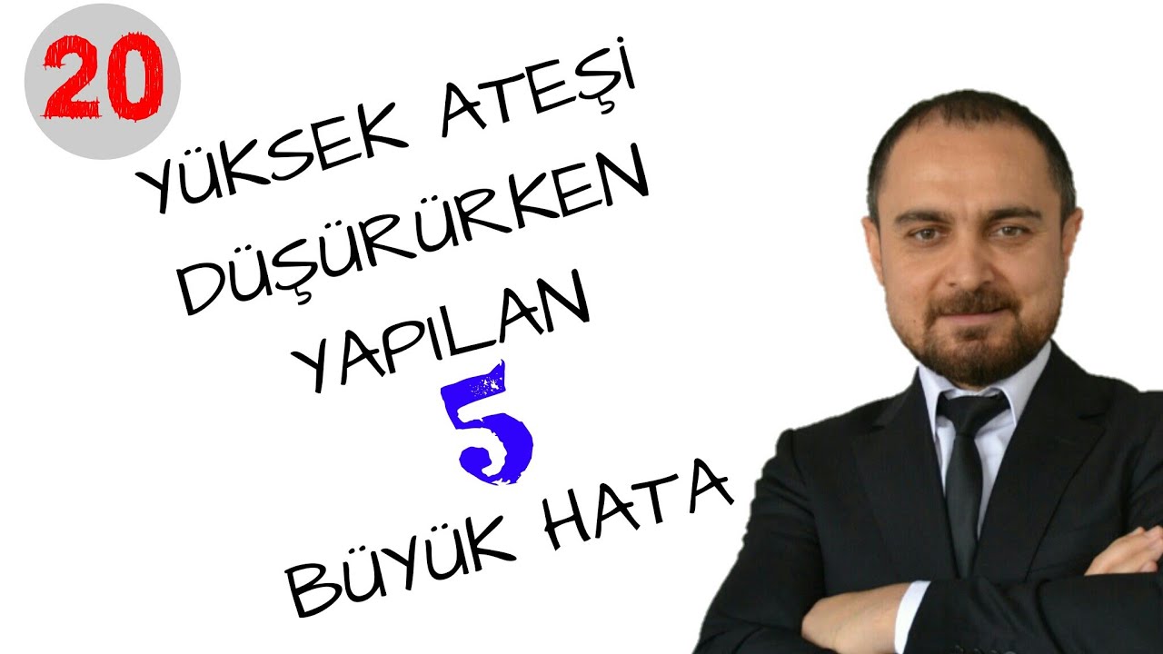 Ateş nasıl düşürülür? Yapılan 5 büyük hata...