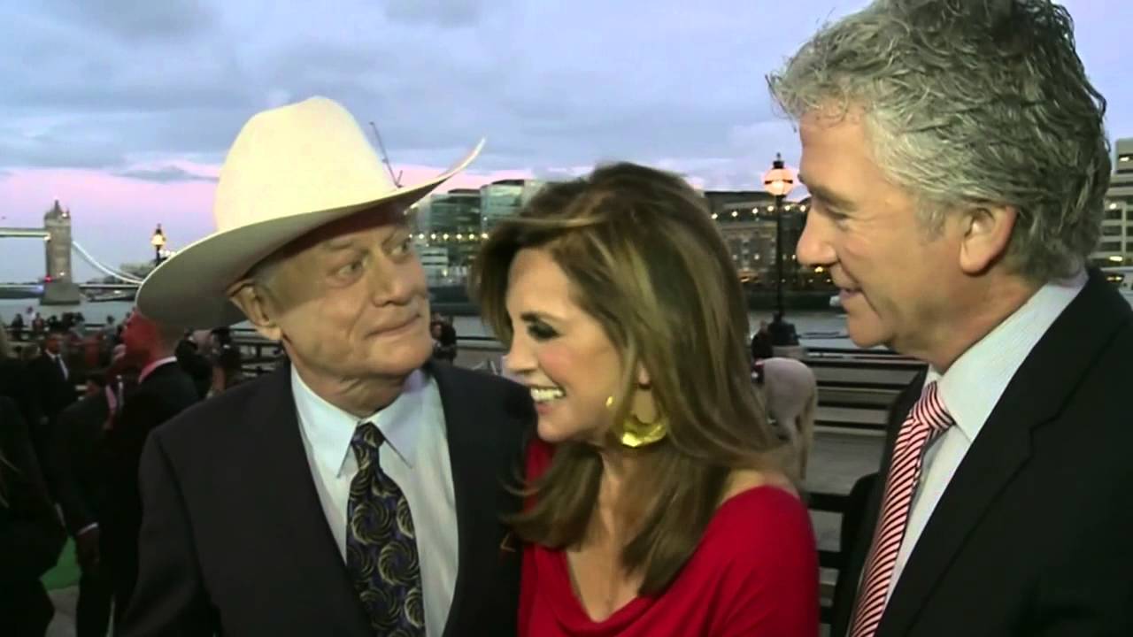 ITV News report on death of Larry Hagman - J.R Ewing in Dallas - who died 23rd Nov 2012