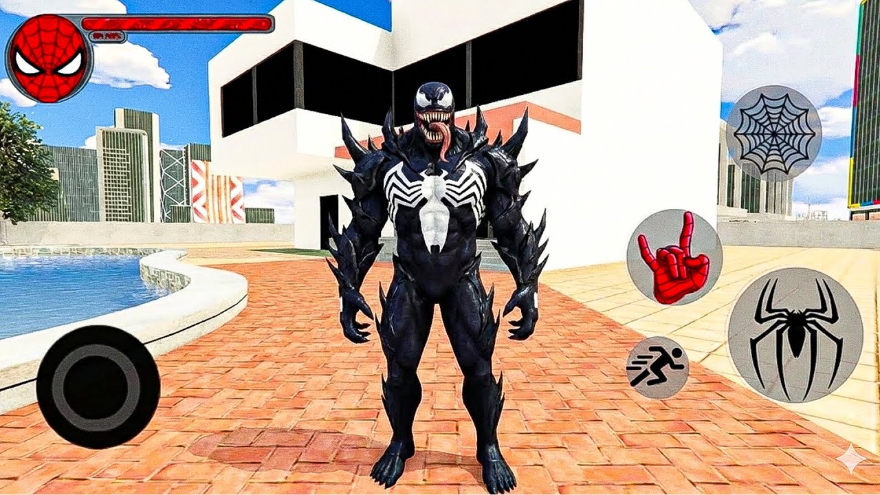Franklin Playing As A VENOM In INDIAN BIKE DRIVING 3D
