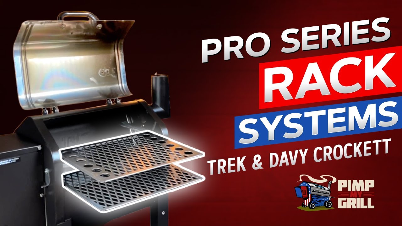 PRO SERIES Rack System for Trek and Davy Crockett Green Mountain Grills