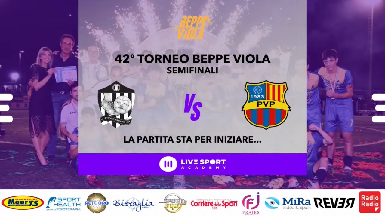 Diretta 42º Torneo Beppe Viola - Semifinali: Atletico Torrenova vs Vigor Perconti .