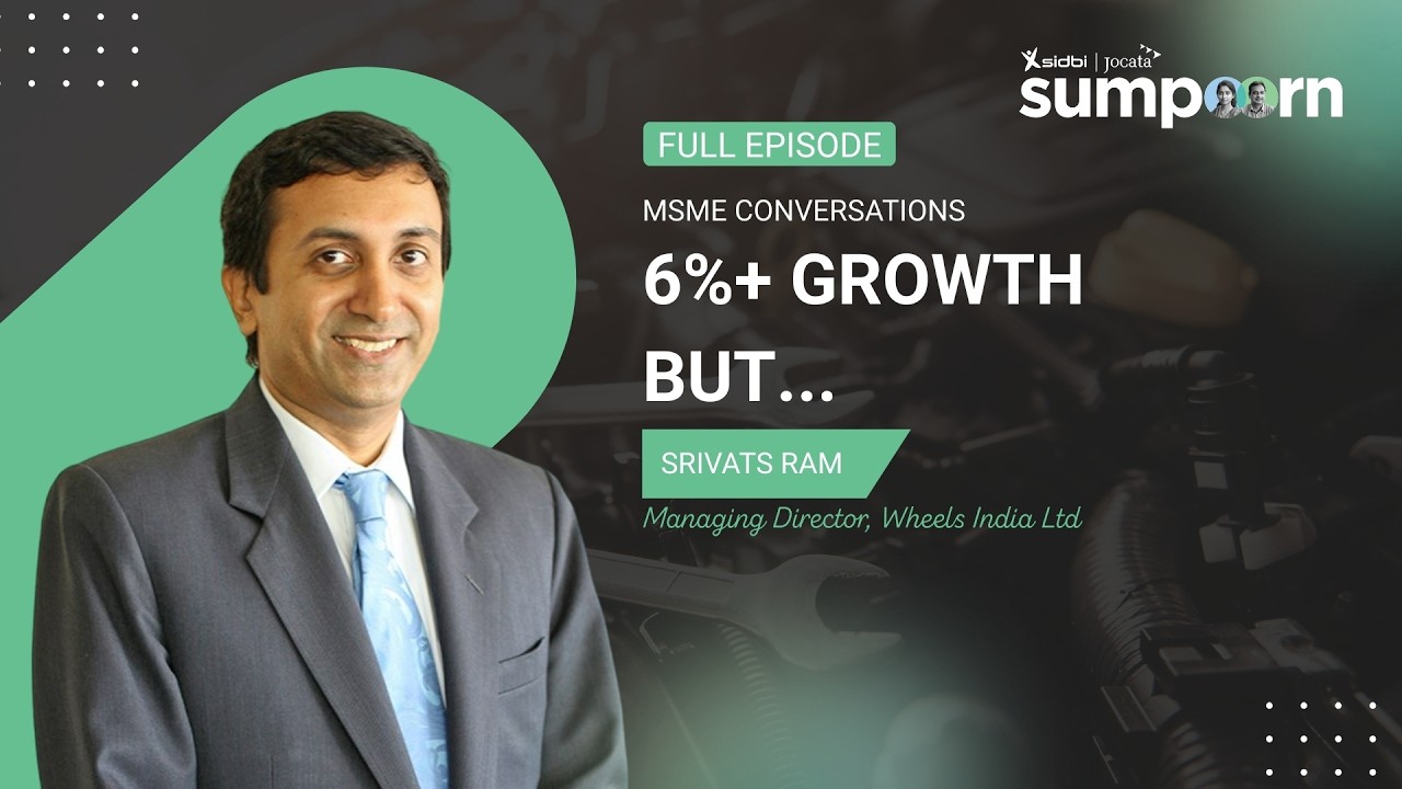 GST 2.0 vs. 50% US Tariffs: Can India's Manufacturing MSMEs Survive? | MSME Sumpoorn Conversations