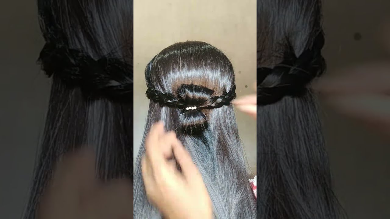 open hair style #explore #diyhairstyle #youtube #live #livesteam #subcriber #hairtutorial #korean