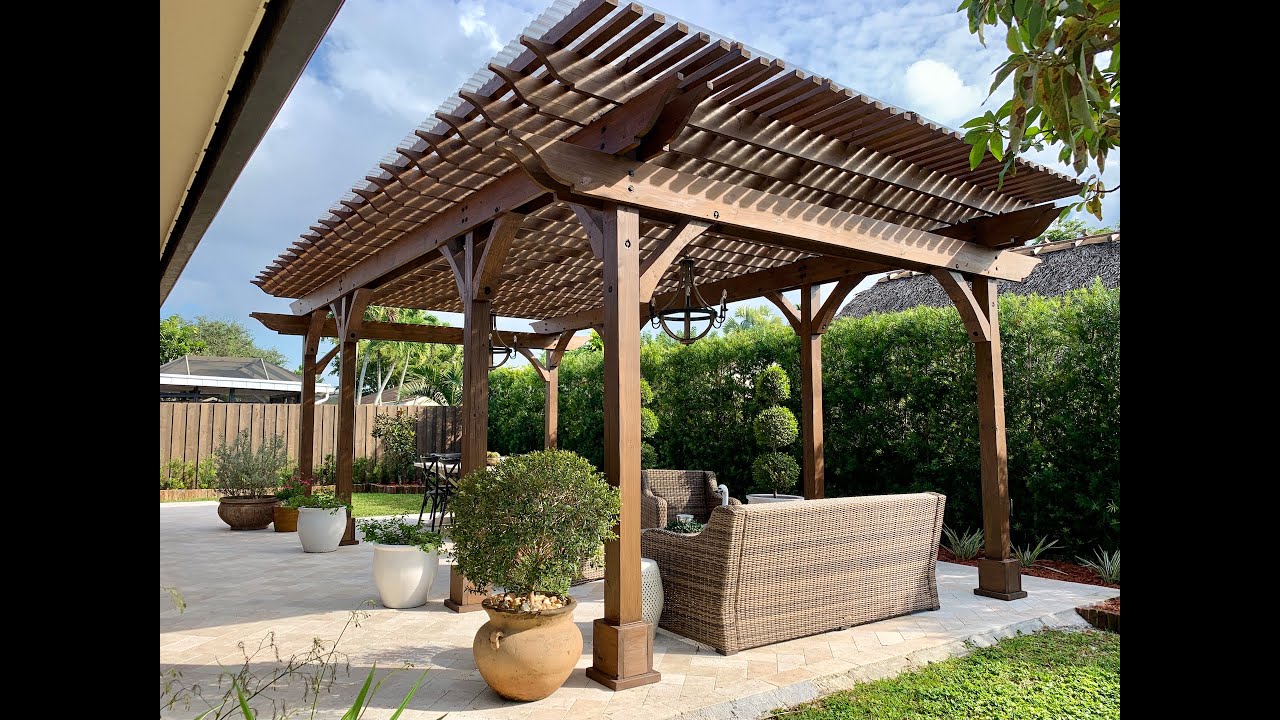 How I Built My Pergola. (First timer!)