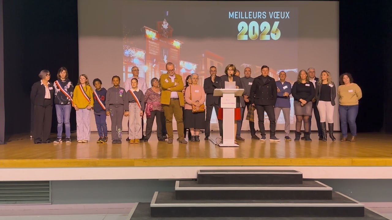 Sandrine SIGAL, Maire de Castelnau d’Estretefonds présente ses vœux aux habitants. 