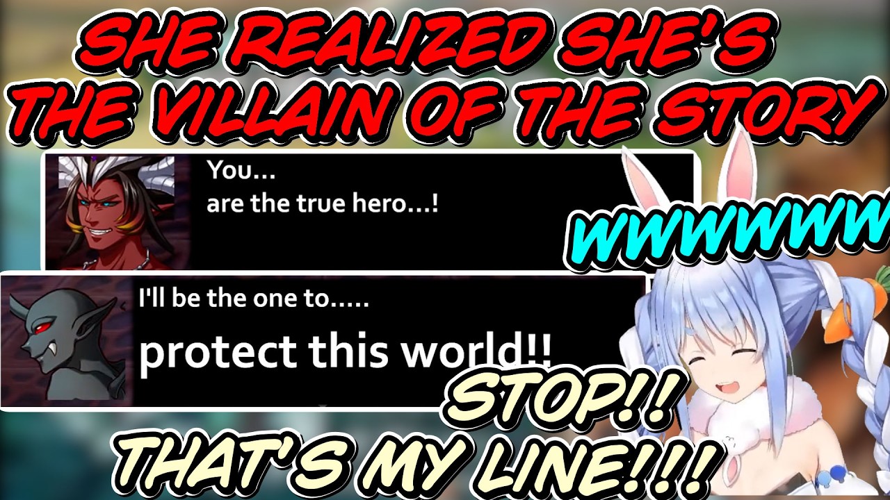 Pekora Plays RPG but the Hero is Way Too Weak【KSB Game Full game highlight】
