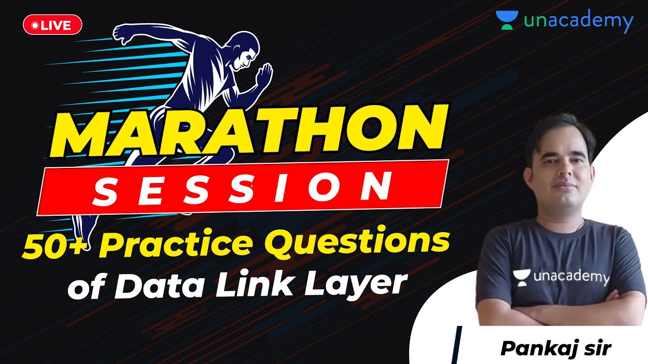 50 + Questions on Data Link Layer | Marathon Session | Pankaj Mishra Sir