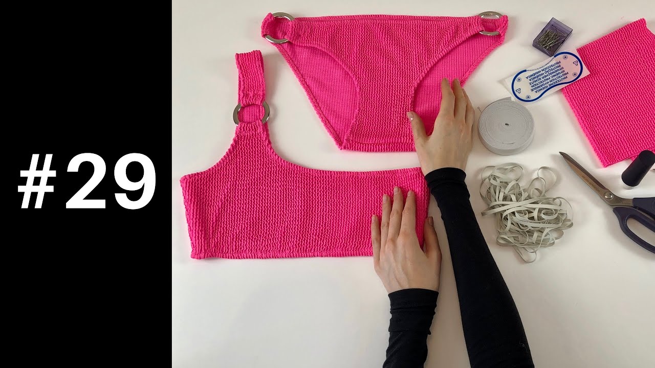 Interesting nuances of sewing technology for perfect swimsuit fitting