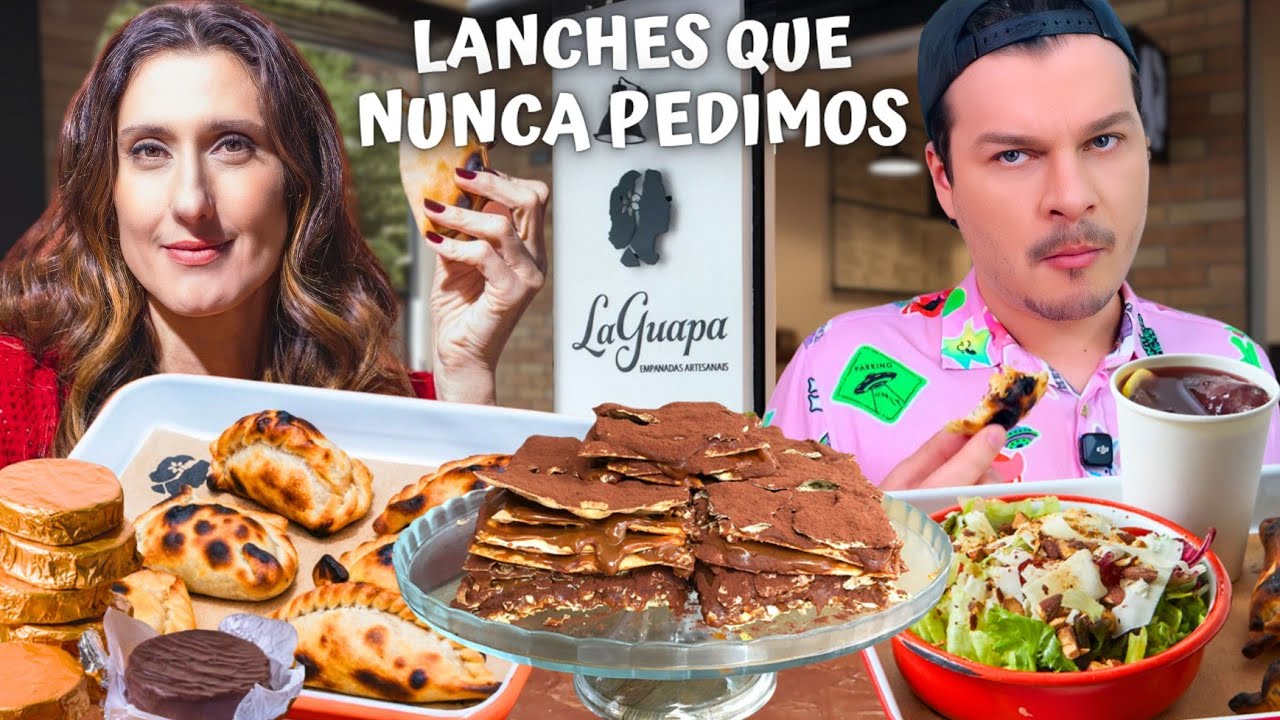 AVALIANDO LA GUAPA DA CHEF PAOLA CAROSELLA - LANCHES QUE NUNCA PEDIMOS / Vale a pena?