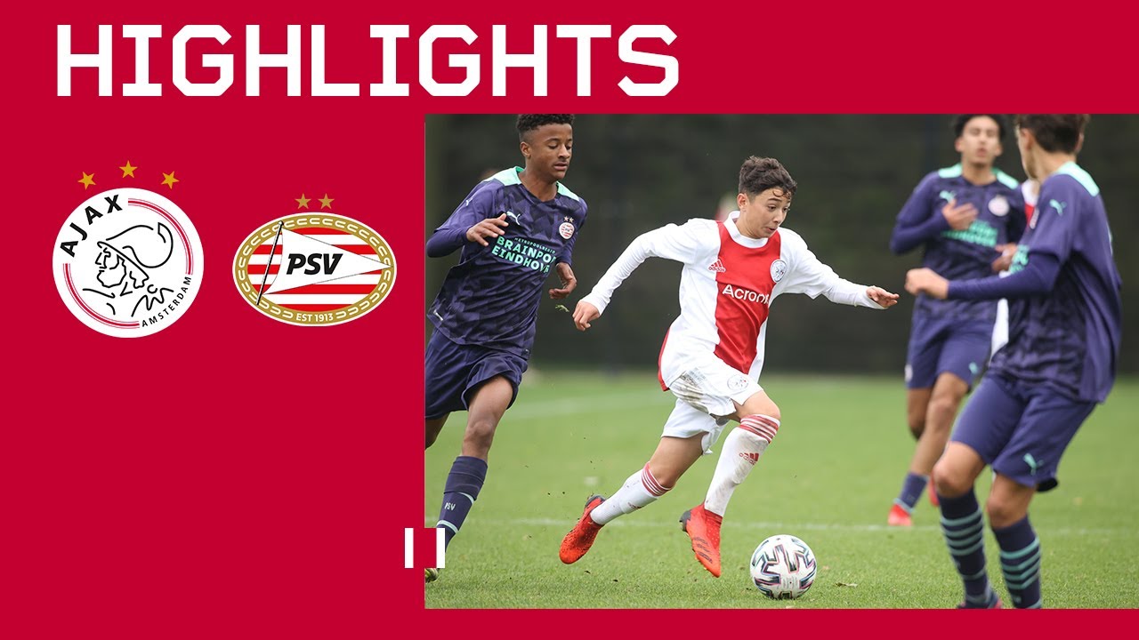 Topper voor Ajax O16 ⚔️ | Highlights Ajax O16 - PSV O16