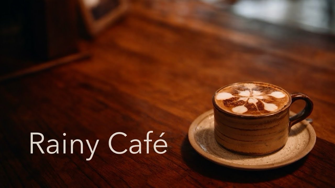 Rainy Night Café Piano & Bass | Jazz BGM for Relaxing