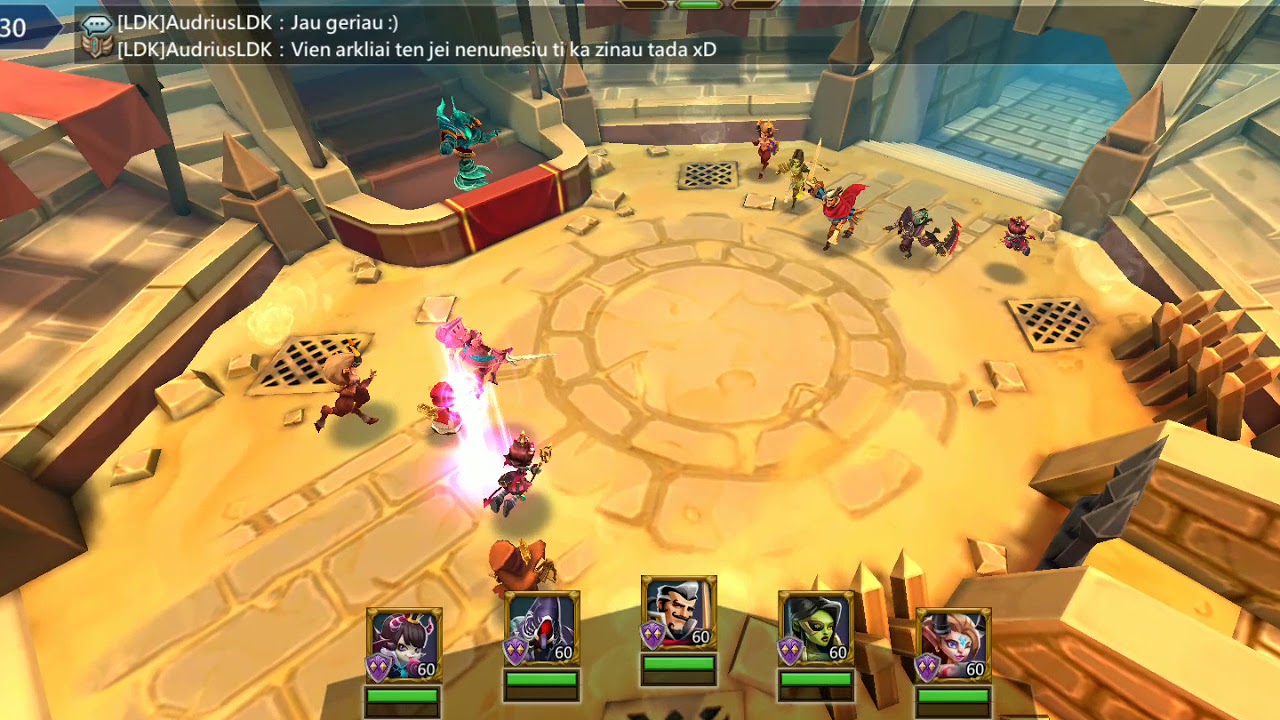 Lords mobile bug on healing