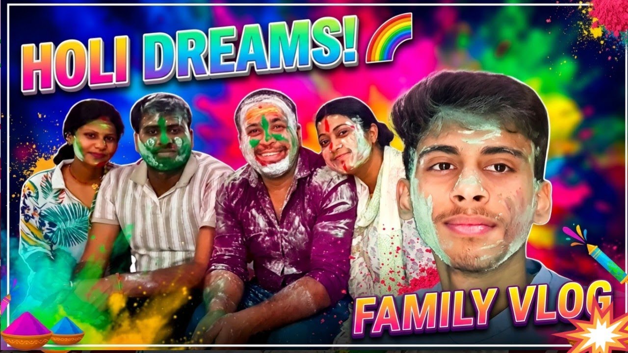 शहरों वाली होली 🔫🔫 | दोस्तों के साथ फुल मस्ती!! 🤣🤣 | रंग बरसे 🔫🔫 | Holi Vlog 🔫🔫