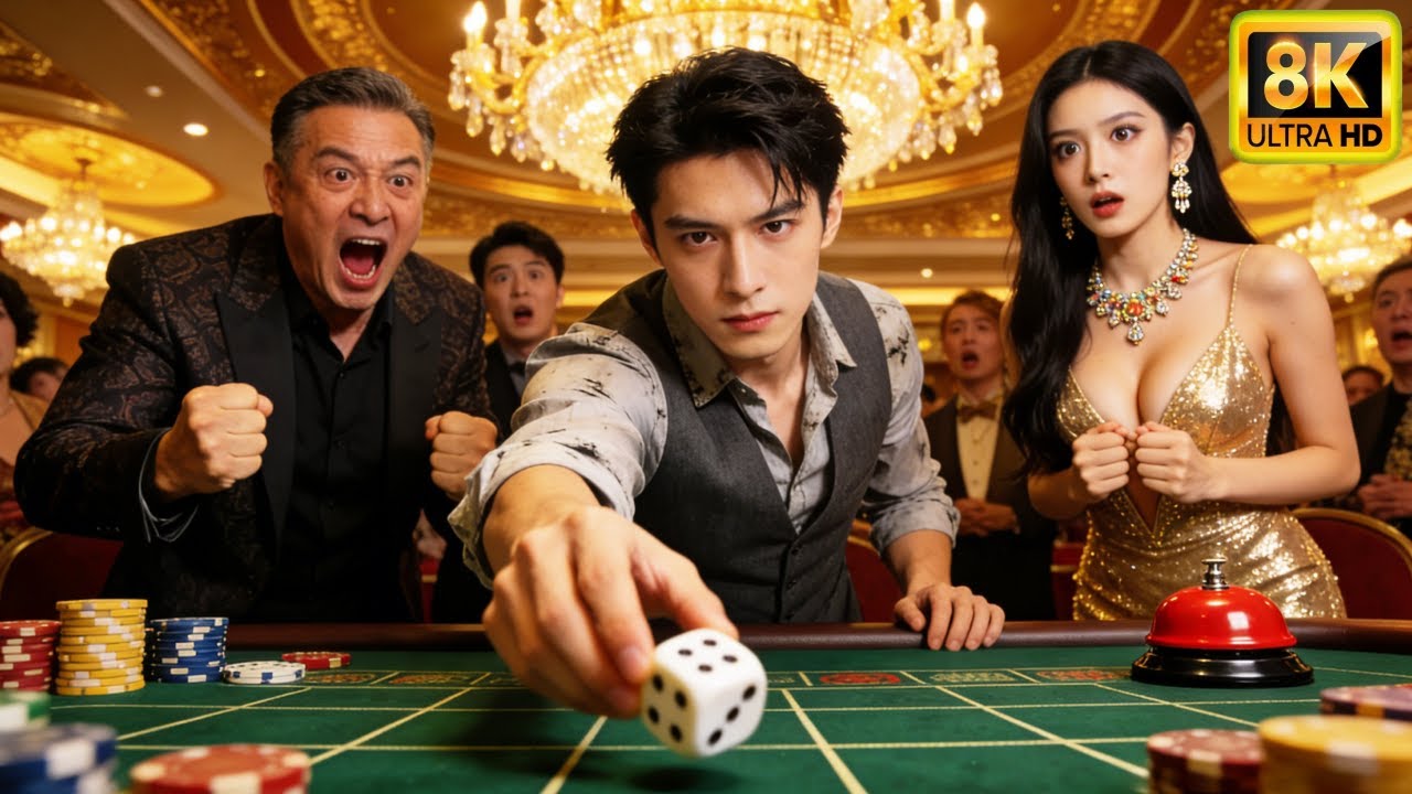 The despised poor youth is the Casino God! Wins everything in 3 seconds!