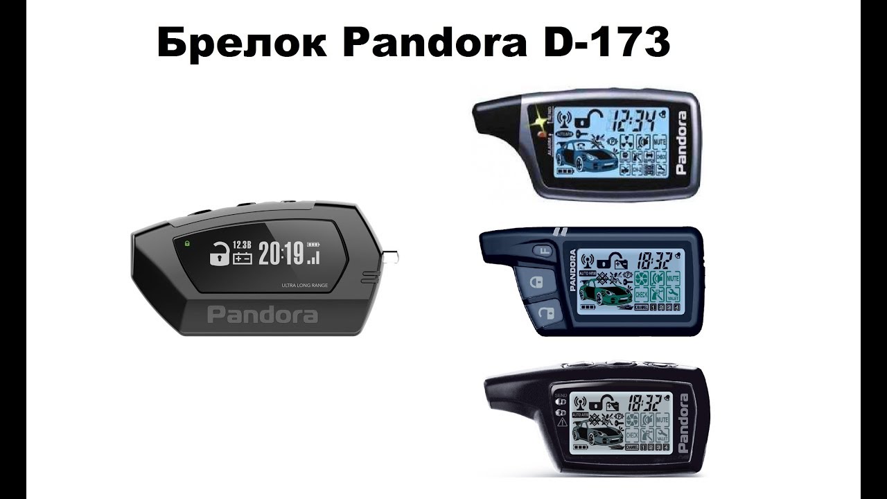 Брелок Pandora D-173 один для всех