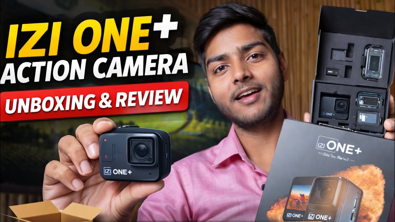 📦 IZI ONE+ Action Camera Unboxing & Honest Review 🔥 | Budget Action Camera 2026