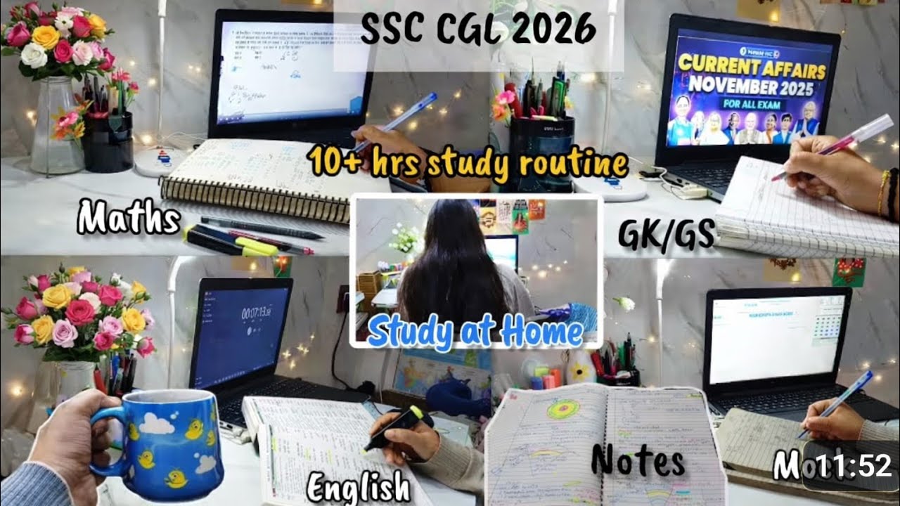 120 days left 🙂 starting from zero – SSC CGL prep 📚✍️(60–70% syllabus completion challenge #ssc 