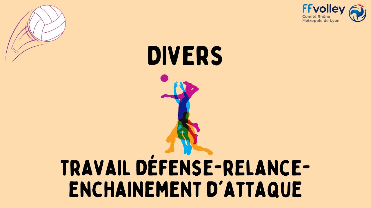 Travail défense-relance-enchainement d'attaque