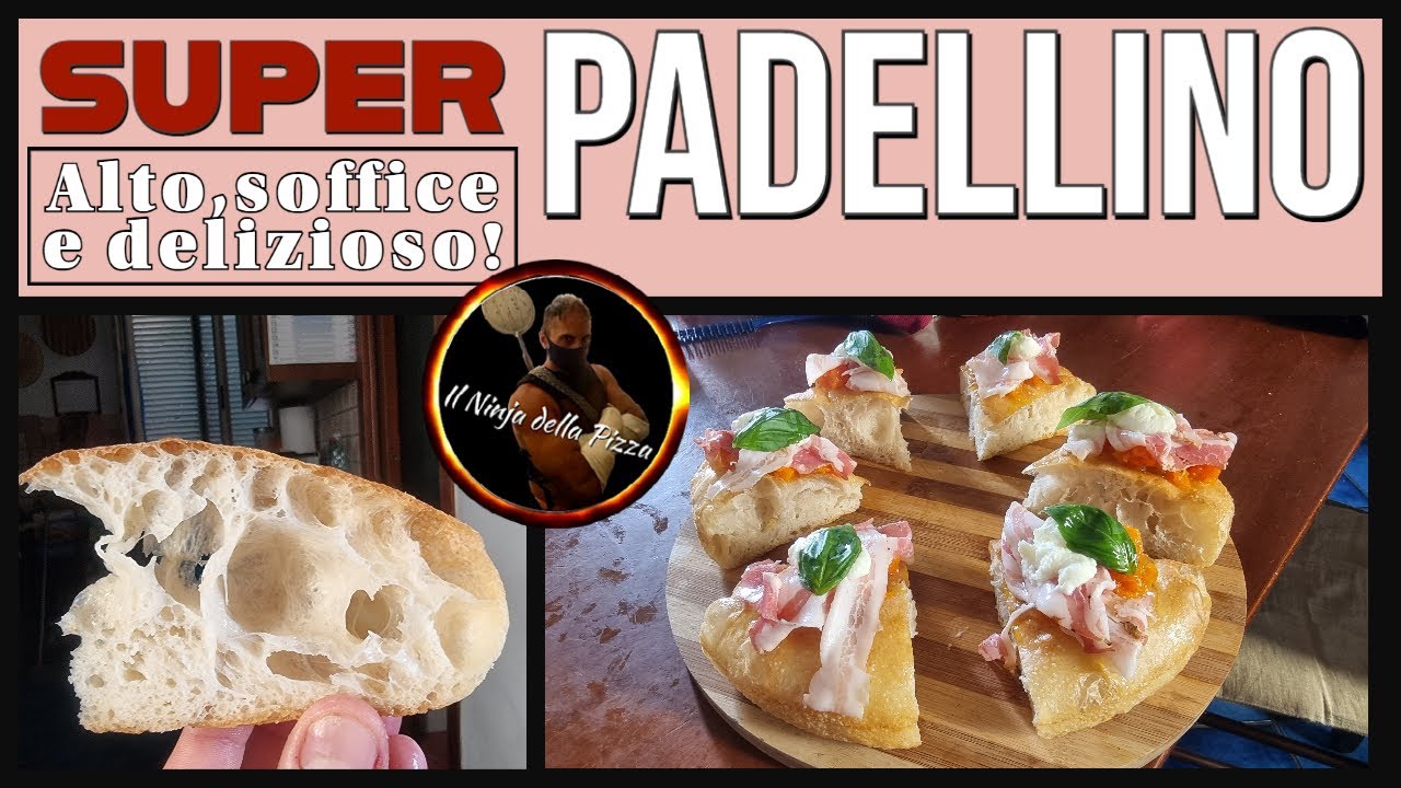 SUPER PADELLINO - Alto, soffice e delizioso! Procedimento completo.