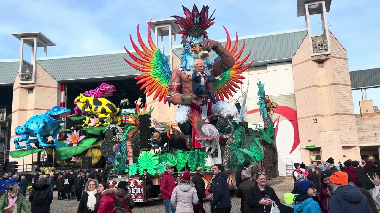 Carnevale di Viareggio 2026 - La Prima Uscita
