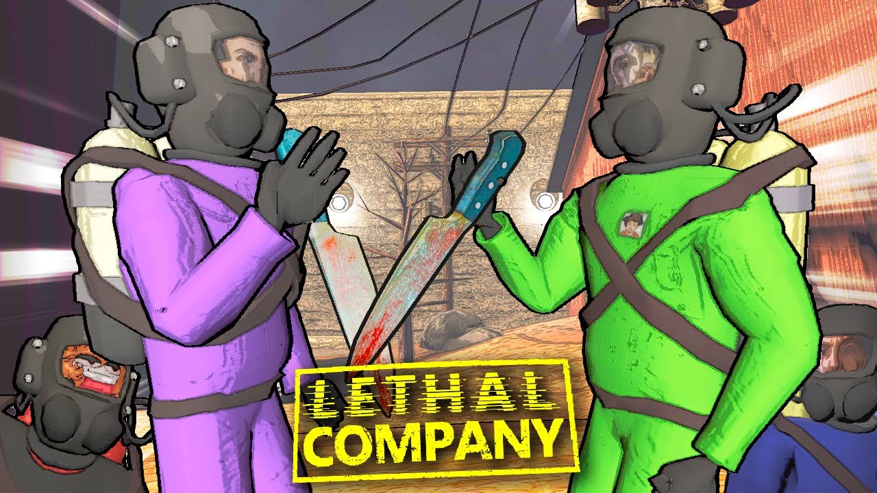 Odbyliśmy POJEDYNEK NA NOŻE w LETHAL COMPANY! 🔥