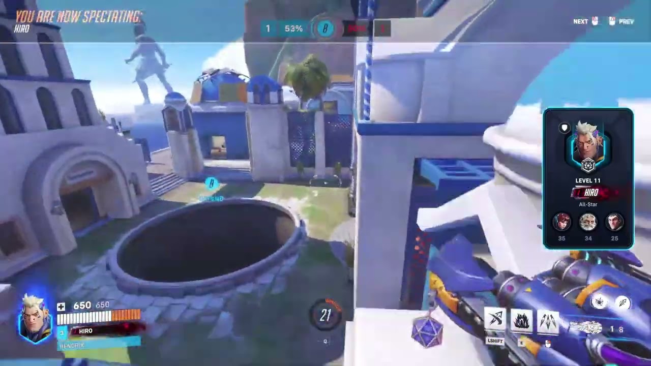OVERWATCH || Hendrix Esports vs Georgia White