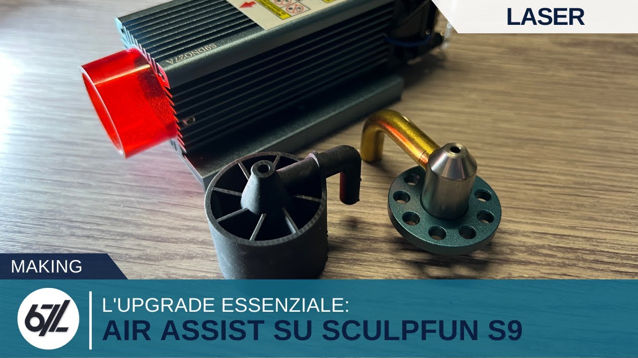 Air assist sì o no? Il confronto definitivo, featuring Sculpfun S9 e S10