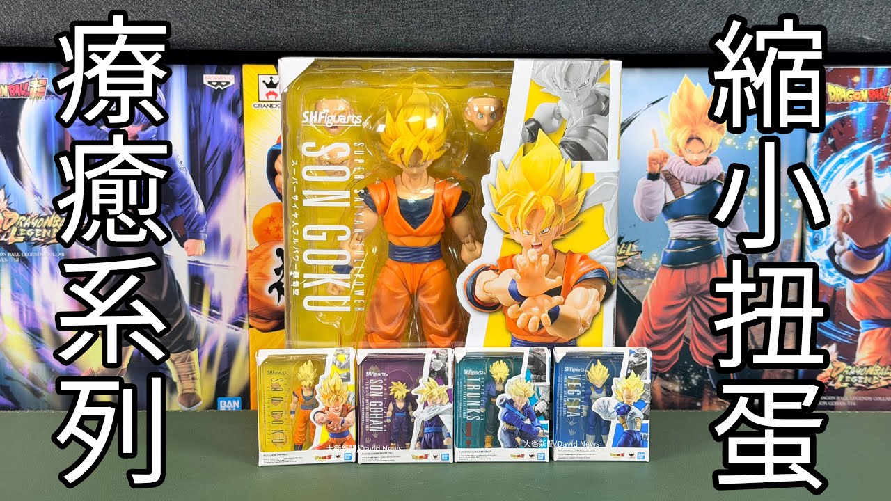 【開箱】扭蛋 s.h.figuarts 縮小版 七龍珠Z 第1彈 真療育